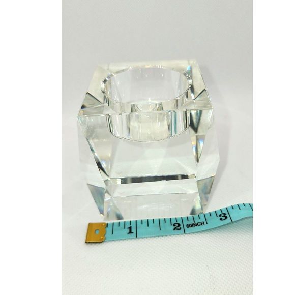 Rosenthal Lead Crystal Regency Tea Light Candle Holder - Picture 6 of 8